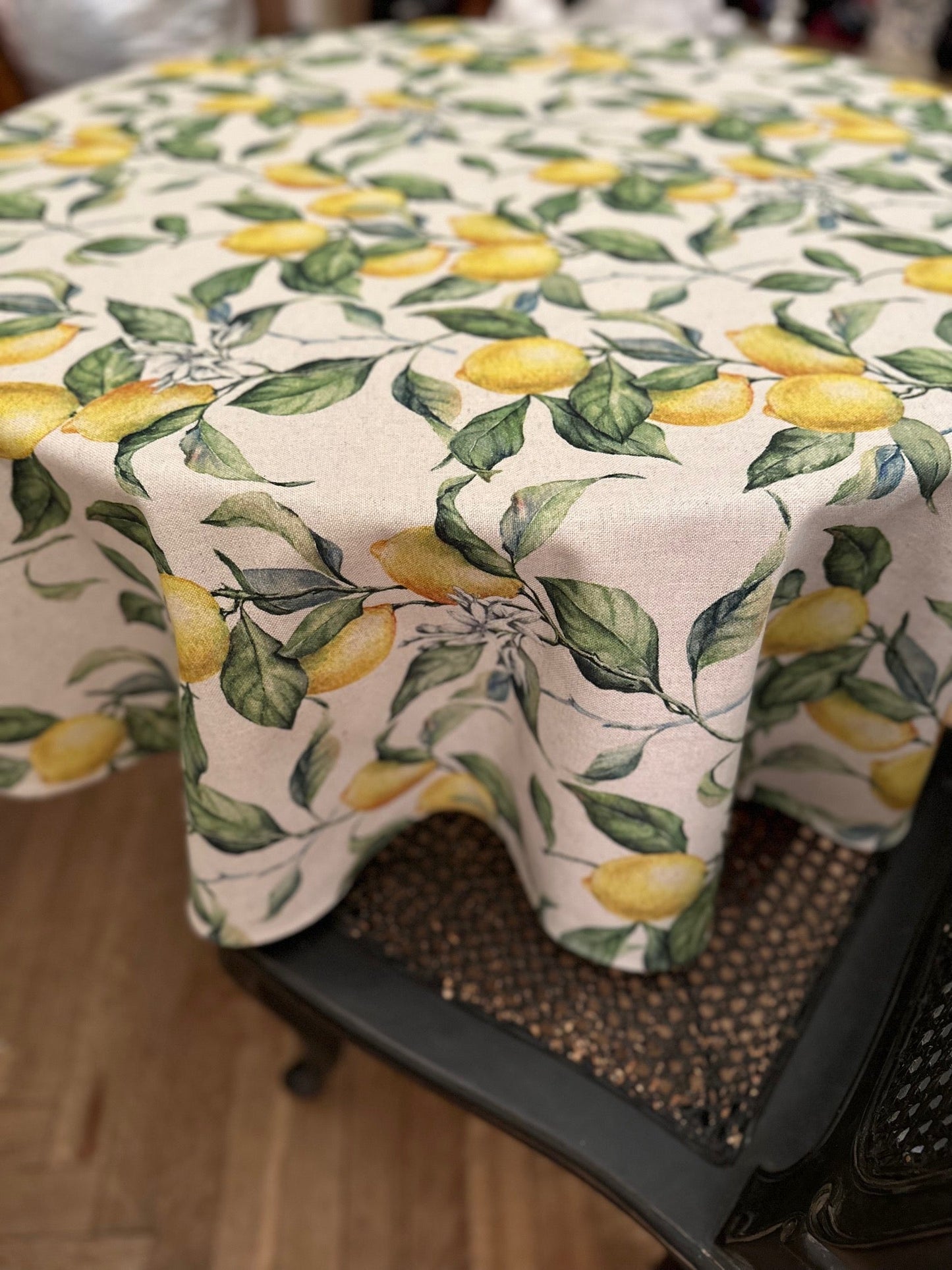 Round Tablecloth | Lemon Linen