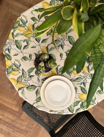 Round Tablecloth | Lemon Linen