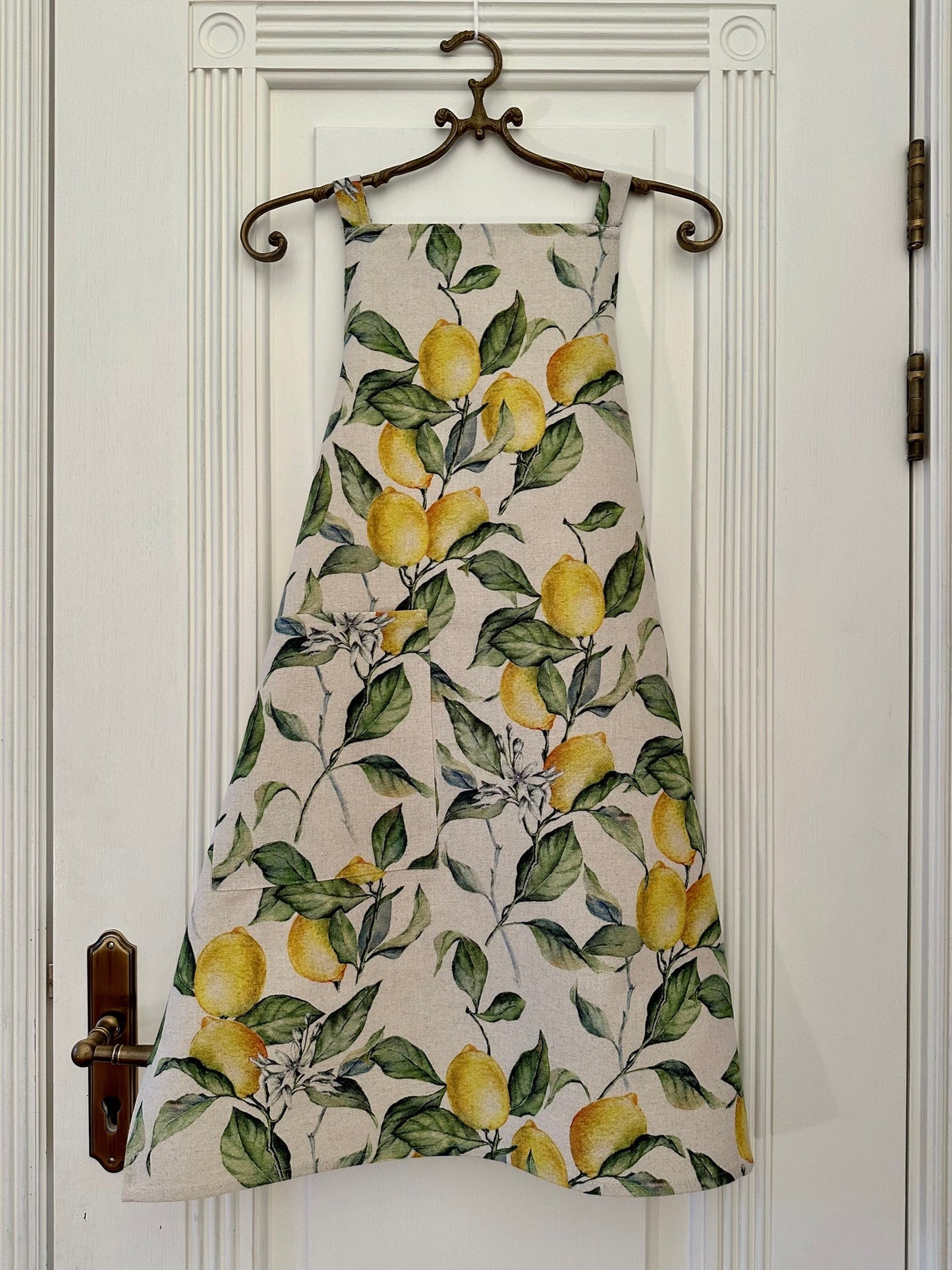 Ladies Apron Simple | Lemon Linen