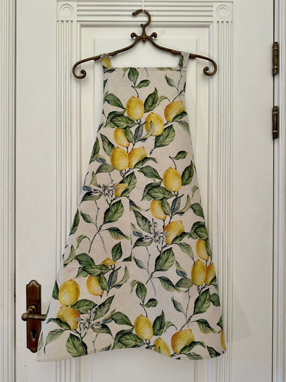 Ladies Apron Simple | Lemon Linen