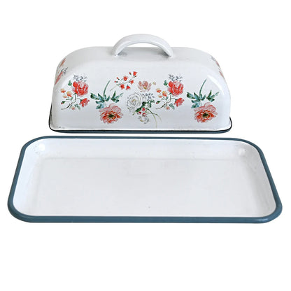 Countryside Enamel Butter Dish